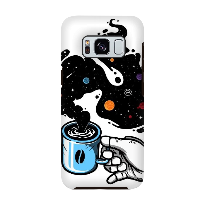 Galaxy S8 StrongFit Space Coffee by LM2Kone