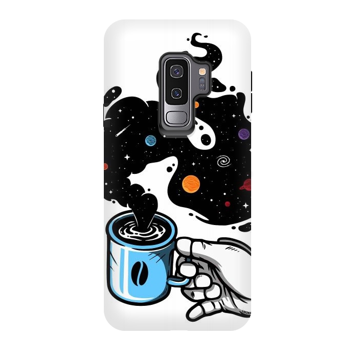 Galaxy S9 plus StrongFit Space Coffee by LM2Kone