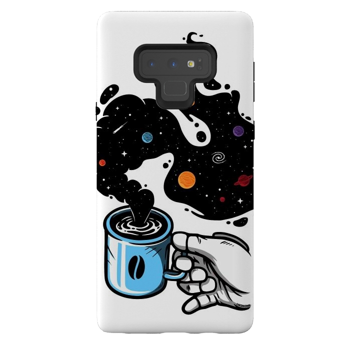 Galaxy Note 9 StrongFit Space Coffee by LM2Kone