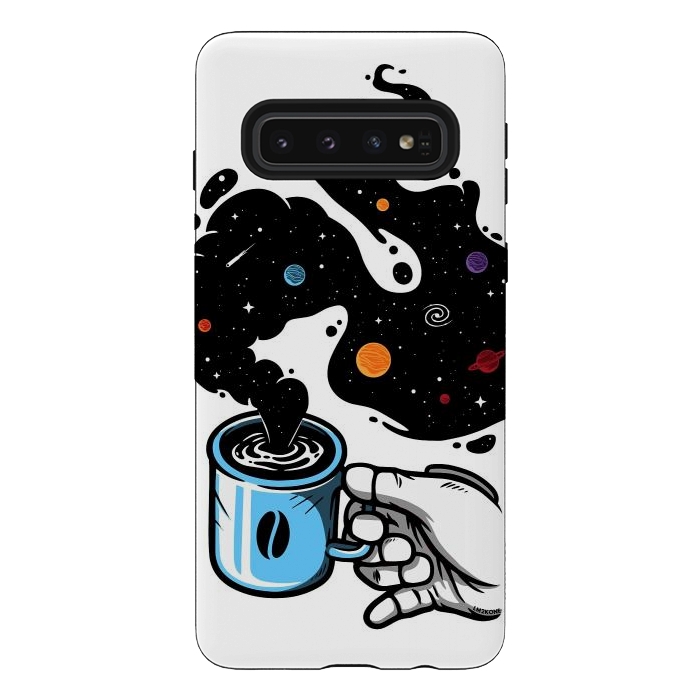 Galaxy S10 StrongFit Space Coffee by LM2Kone