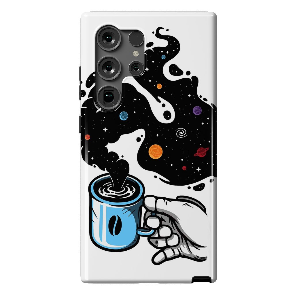 Galaxy S24 Ultra StrongFit Space Coffee by LM2Kone