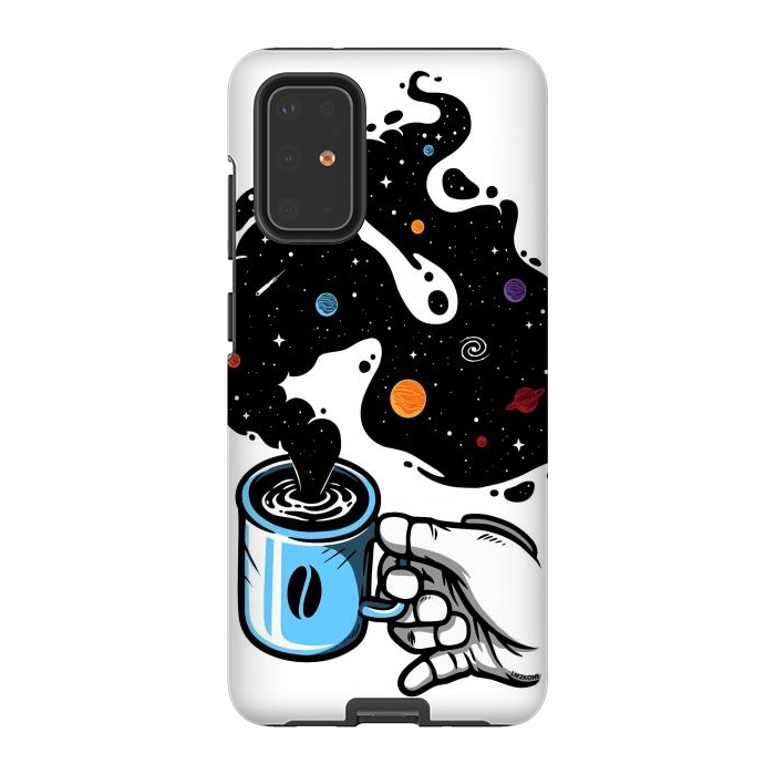 Galaxy S20 Plus StrongFit Space Coffee by LM2Kone