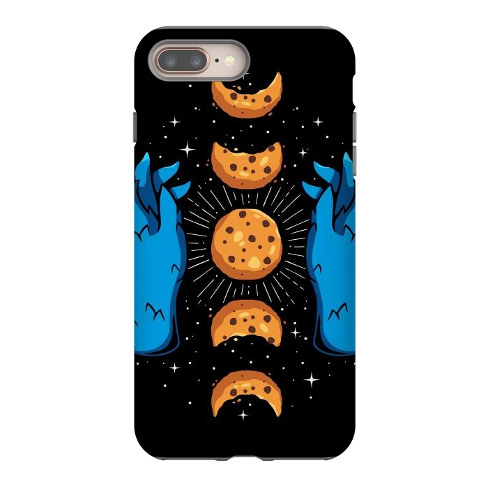 iPhone 7 plus StrongFit Cookie Moon Phases by LM2Kone