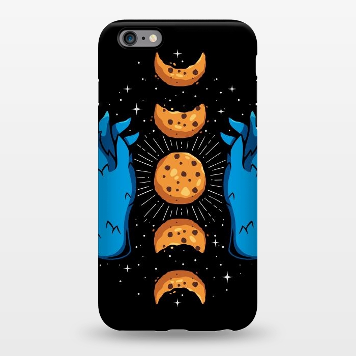 iPhone 6/6s plus StrongFit Cookie Moon Phases by LM2Kone