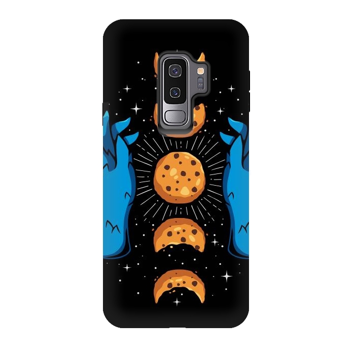 Galaxy S9 plus StrongFit Cookie Moon Phases by LM2Kone