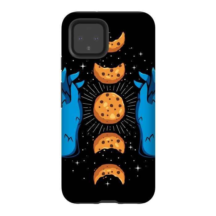 Pixel 4 StrongFit Cookie Moon Phases by LM2Kone