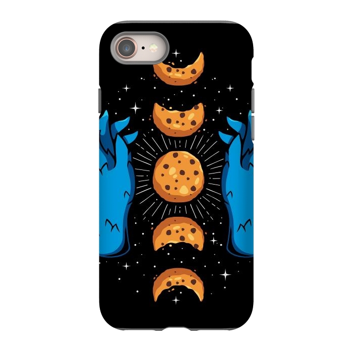 iPhone SE StrongFit Cookie Moon Phases by LM2Kone