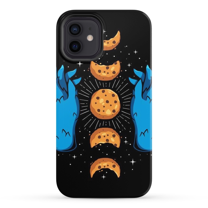 iPhone 12 StrongFit Cookie Moon Phases by LM2Kone