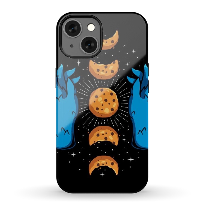 iPhone 13 StrongFit Cookie Moon Phases by LM2Kone