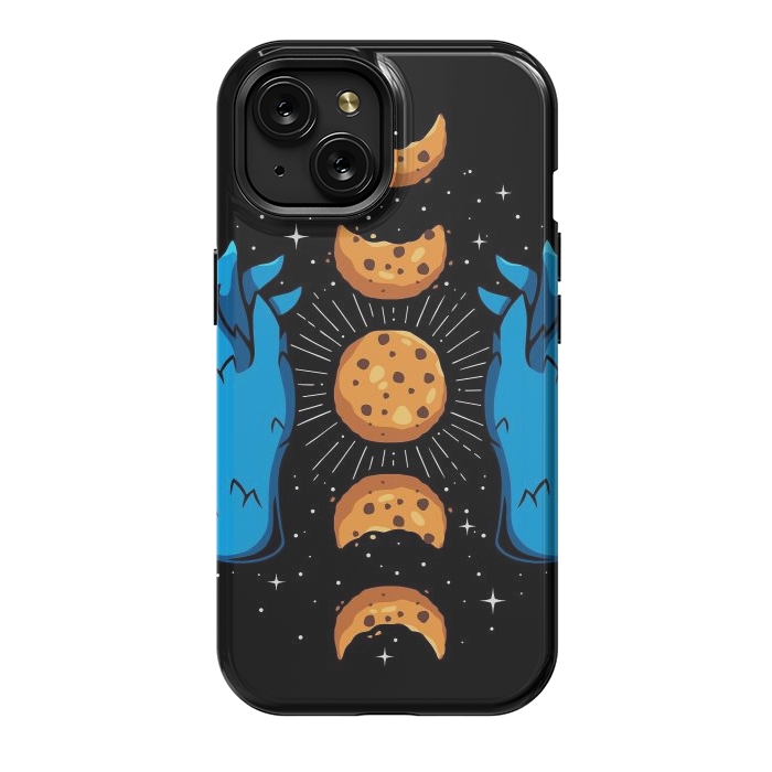 iPhone 15 StrongFit Cookie Moon Phases by LM2Kone