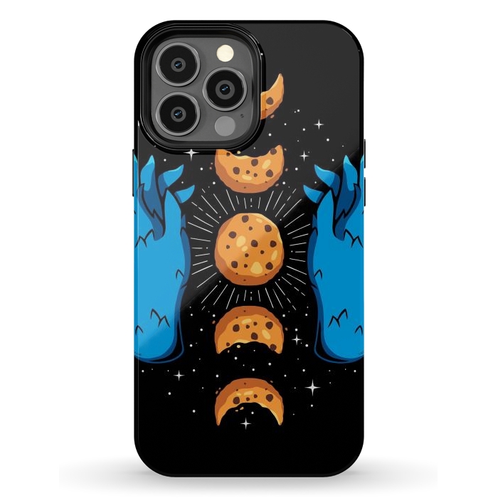 iPhone 13 Pro Max StrongFit Cookie Moon Phases by LM2Kone
