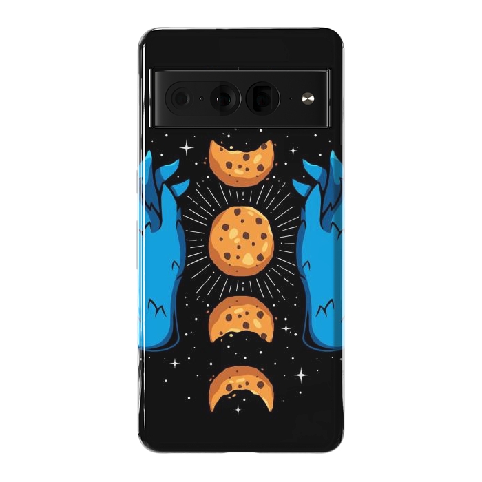 Pixel 7 Pro StrongFit Cookie Moon Phases by LM2Kone