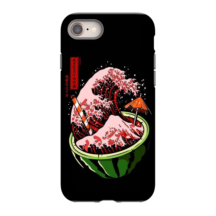 iPhone SE StrongFit The Great Wave Of Watermelon by LM2Kone