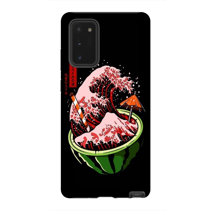 Galaxy Note 20 StrongFit The Great Wave Of Watermelon by LM2Kone