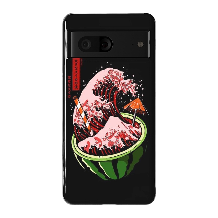 Pixel 7 StrongFit The Great Wave Of Watermelon by LM2Kone