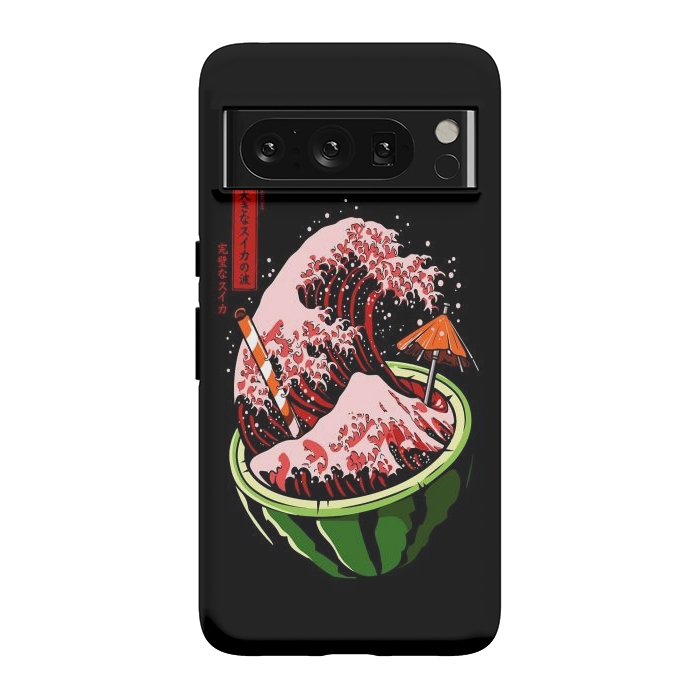 Pixel 8 Pro StrongFit The Great Wave Of Watermelon by LM2Kone