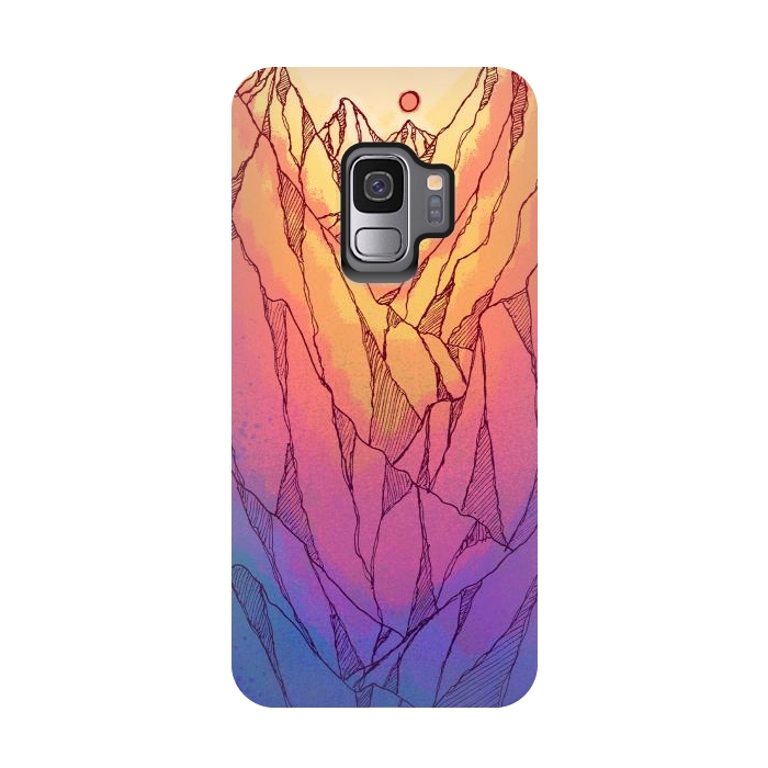 Galaxy S9 StrongFit A sunrise land by Steve Wade (Swade)