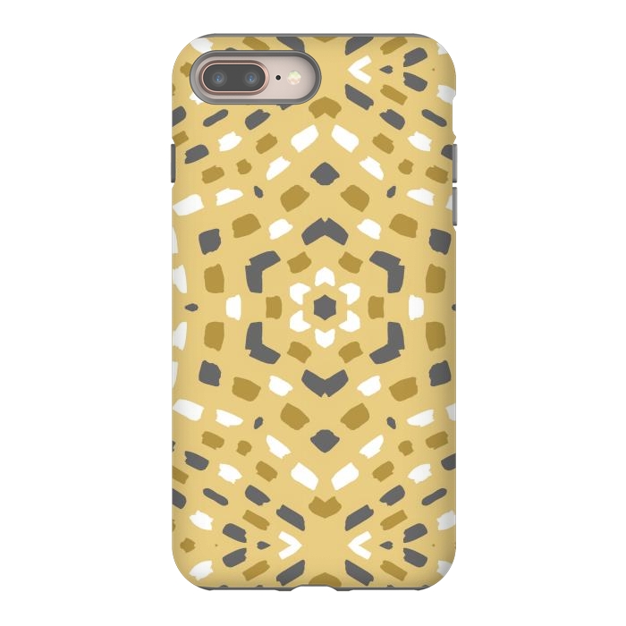 iPhone 7 plus StrongFit Geometrical Kaleidoscope Pattern by Creativeaxle
