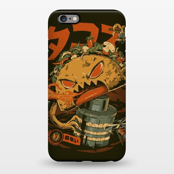 iPhone 6/6s plus StrongFit Spicy Taco Attack by Ilustrata