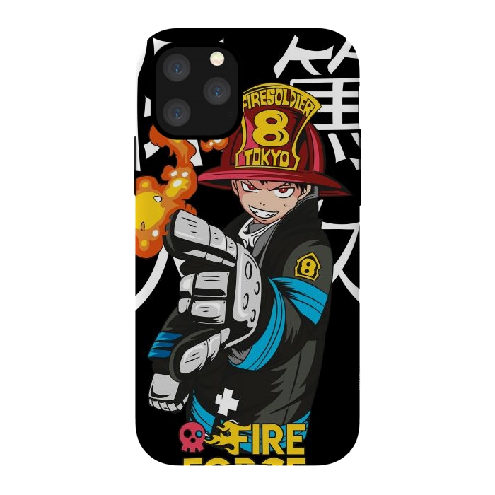 iPhone 11 Pro StrongFit Fire force by Kato