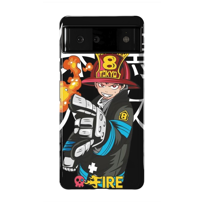 Pixel 6 StrongFit Fire force by Kato