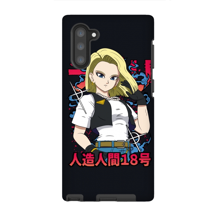 Galaxy Note 10 StrongFit Android 18 by Winston