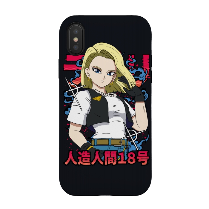 iPhone Xs / X StrongFit Android 18 by Winston