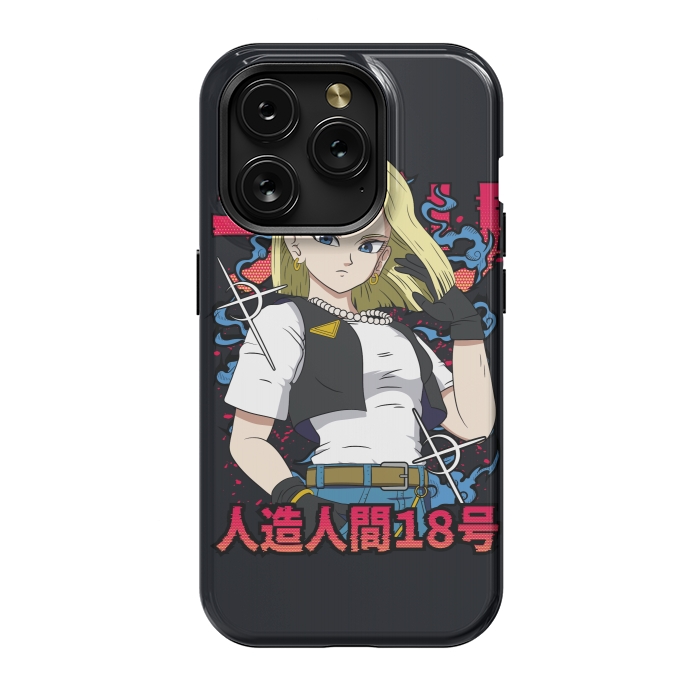 iPhone 15 Pro StrongFit Android 18 by Winston