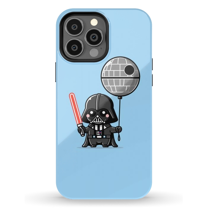 iPhone 13 Pro Max StrongFit Mini Vader - Come to the Cute Side by Mitxel Gonzalez