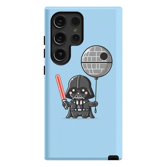 Galaxy S24 Ultra StrongFit Mini Vader - Come to the Cute Side by Mitxel Gonzalez