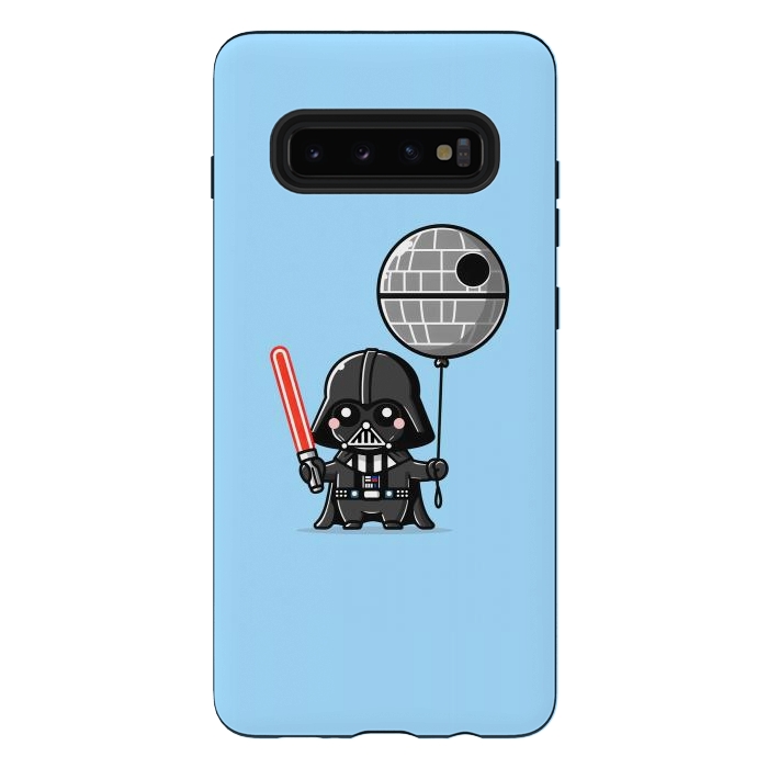 Galaxy S10 plus StrongFit Mini Vader - Come to the Cute Side by Mitxel Gonzalez
