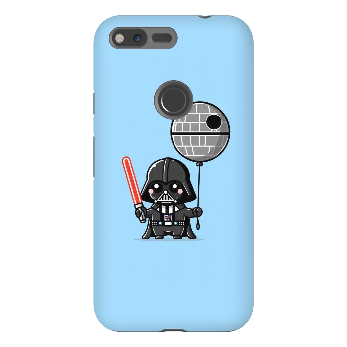 Pixel XL StrongFit Mini Vader - Come to the Cute Side by Mitxel Gonzalez