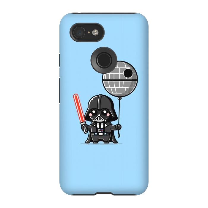 Pixel 3 StrongFit Mini Vader - Come to the Cute Side by Mitxel Gonzalez