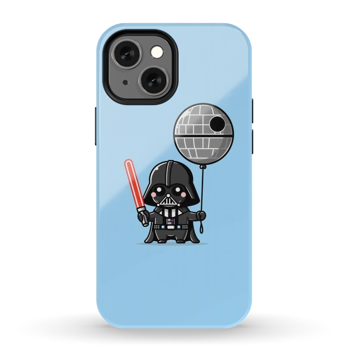 iPhone 12 mini StrongFit Mini Vader - Come to the Cute Side by Mitxel Gonzalez