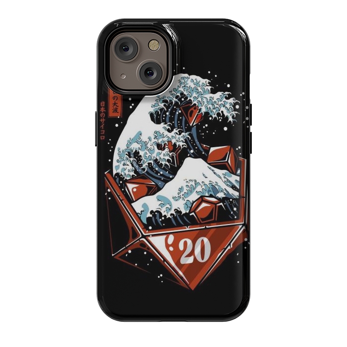 iPhone 14 StrongFit The Great Wave Of Dices by LM2Kone