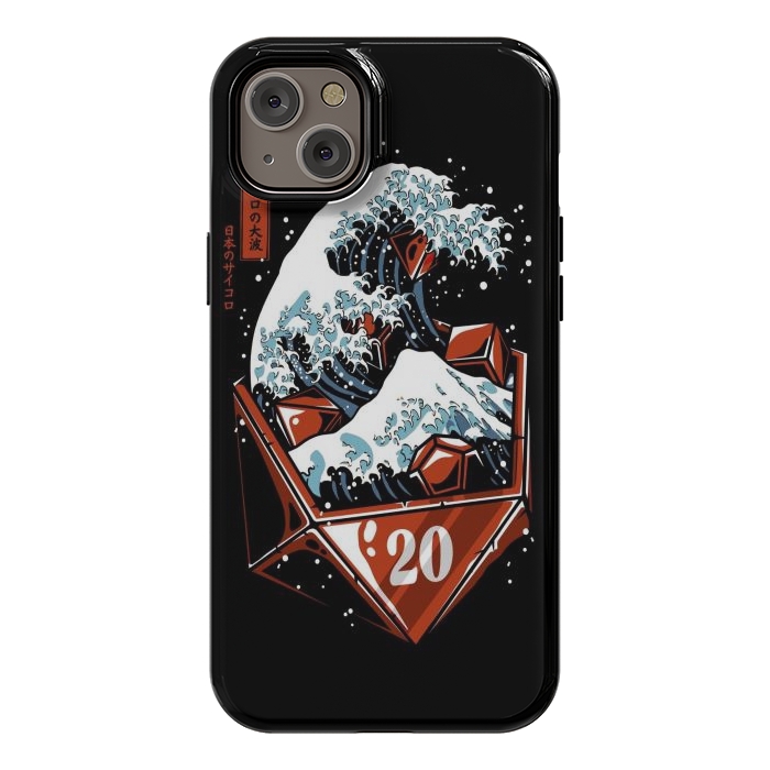 iPhone 14 Plus StrongFit The Great Wave Of Dices by LM2Kone
