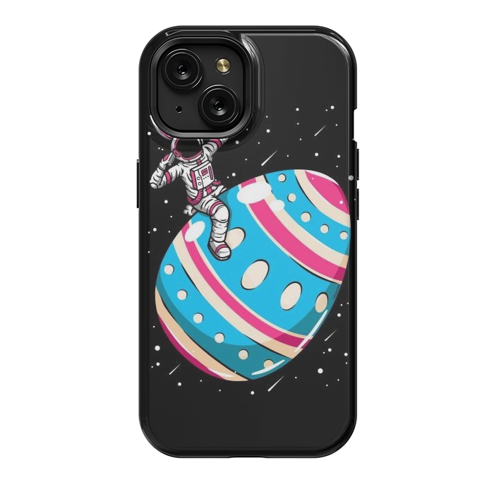 iPhone 15 StrongFit Easter Egg Astronaut by LM2Kone