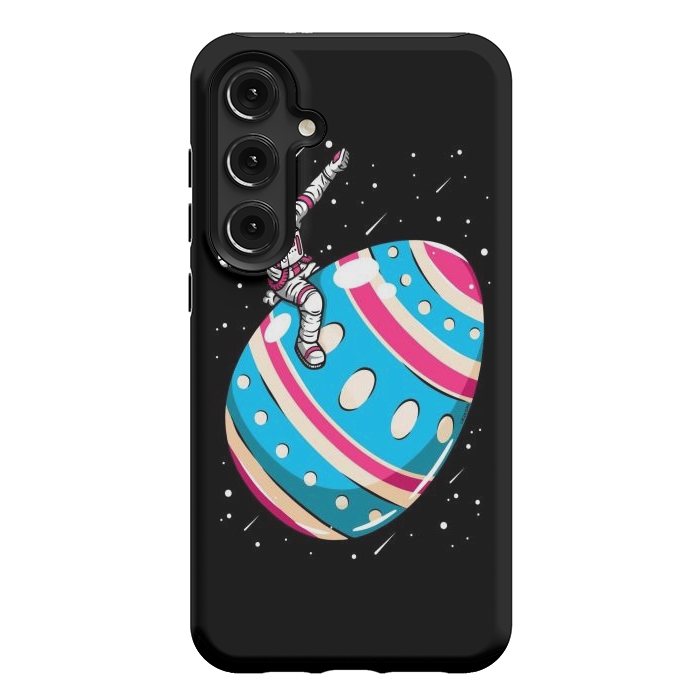 Galaxy S24 Plus StrongFit Easter Egg Astronaut by LM2Kone