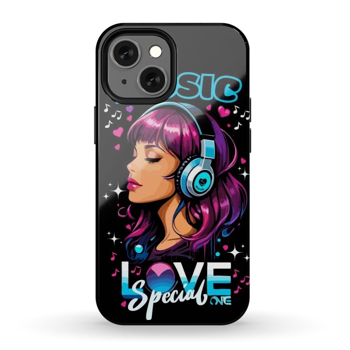 iPhone 13 mini StrongFit Music Love Special by LM2Kone