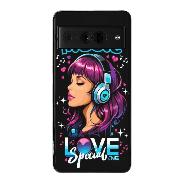 Pixel 7 Pro StrongFit Music Love Special by LM2Kone