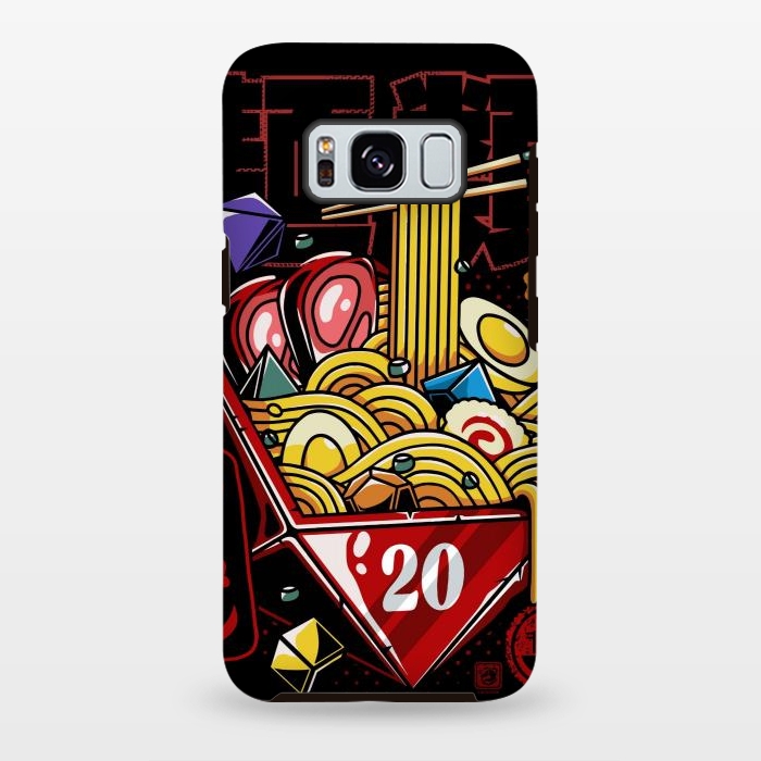 Galaxy S8 plus StrongFit Great Ramen Rpg Japanese by LM2Kone