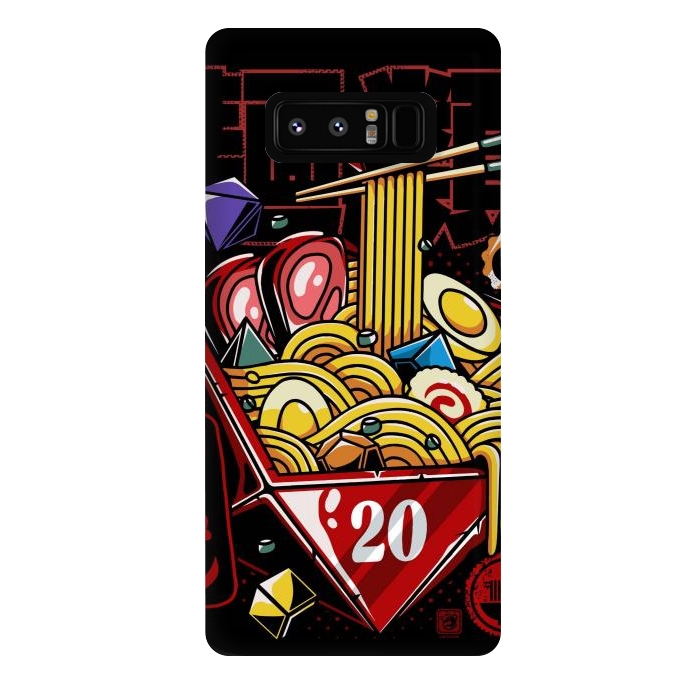 Galaxy Note 8 StrongFit Great Ramen Rpg Japanese by LM2Kone