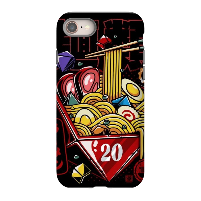 iPhone 8 StrongFit Great Ramen Rpg Japanese by LM2Kone