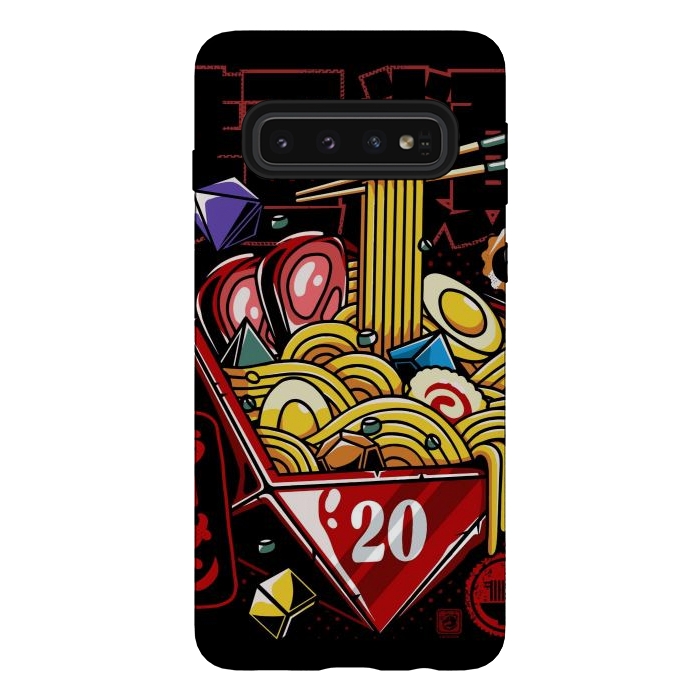 Galaxy S10 StrongFit Great Ramen Rpg Japanese by LM2Kone
