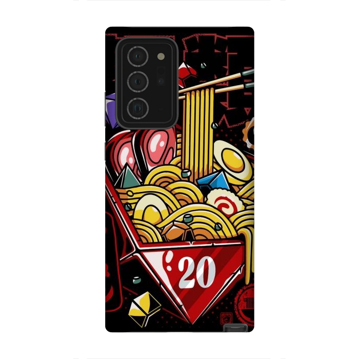 Galaxy Note 20 Ultra StrongFit Great Ramen Rpg Japanese by LM2Kone
