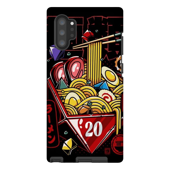 Galaxy Note 10 plus StrongFit Great Ramen Rpg Japanese by LM2Kone