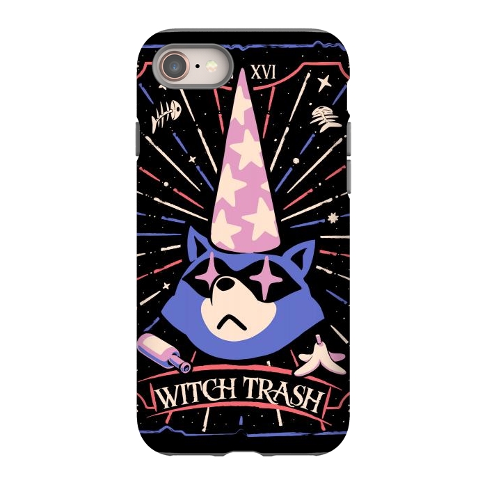 iPhone 8 StrongFit The Witch Trash by Ilustrata
