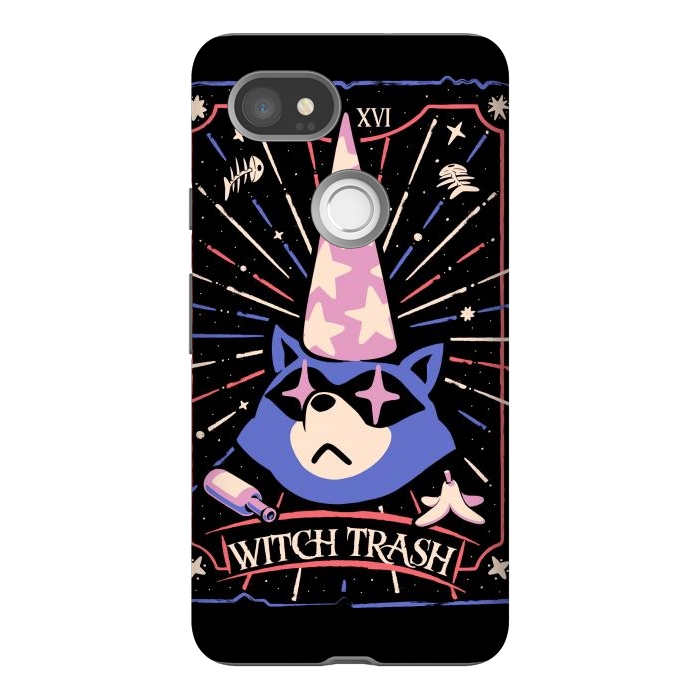 Pixel 2XL StrongFit The Witch Trash by Ilustrata