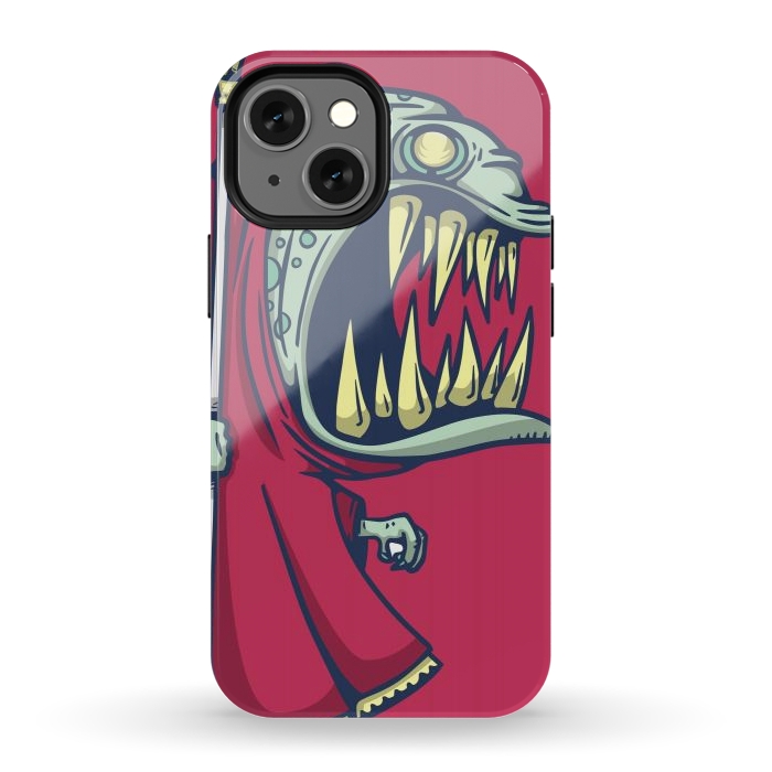 iPhone 12 mini StrongFit Death monster by Manuvila