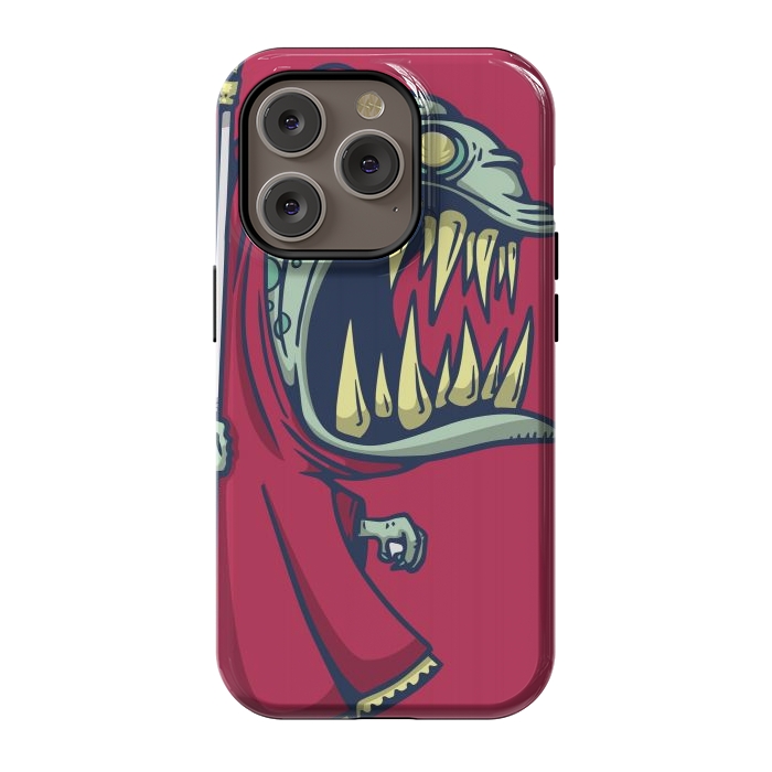 iPhone 14 Pro StrongFit Death monster by Manuvila